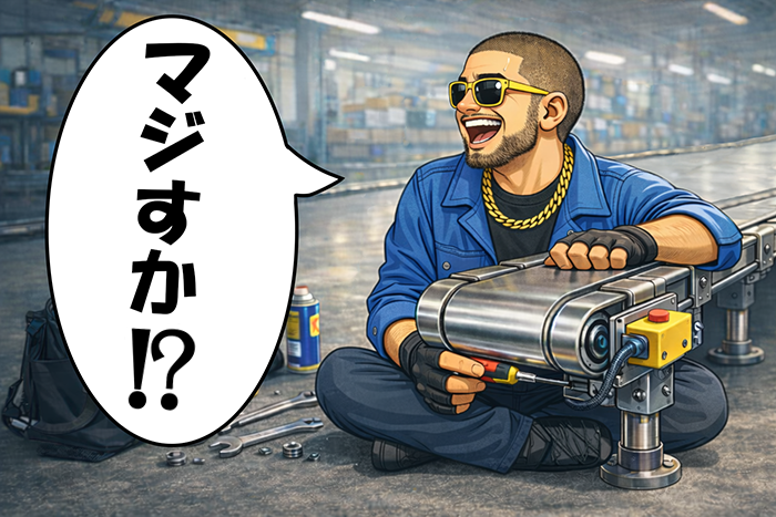 オープンベルトが使われているロボットのアーム機構